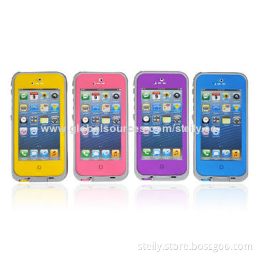 Best-quality Waterproof/Shockproof Case Cover for iPhone 5, without Logo on Case and Package